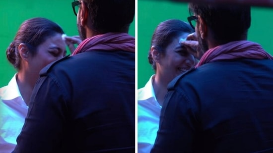 Ajay Devgn shares a video from the sets of Bholaa to wish Tabu on her 52nd birthday. 