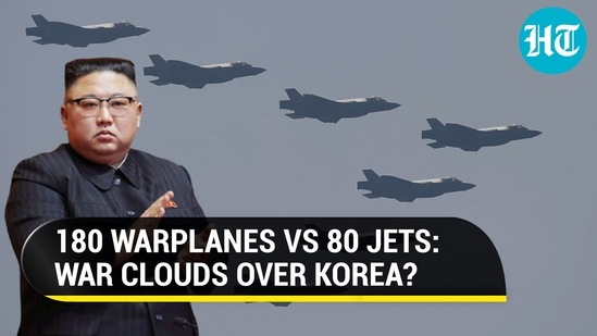 180 WARPLANES VS 80 FIGHTER JETS: WAR CLOUDS OVER KOREA?