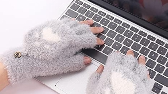 Gloves for women come in different styles, many of which facilitate typing on keyboard.
