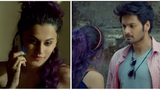 Taapsee Pannu and Ali Fazal in a still from Tadka. 