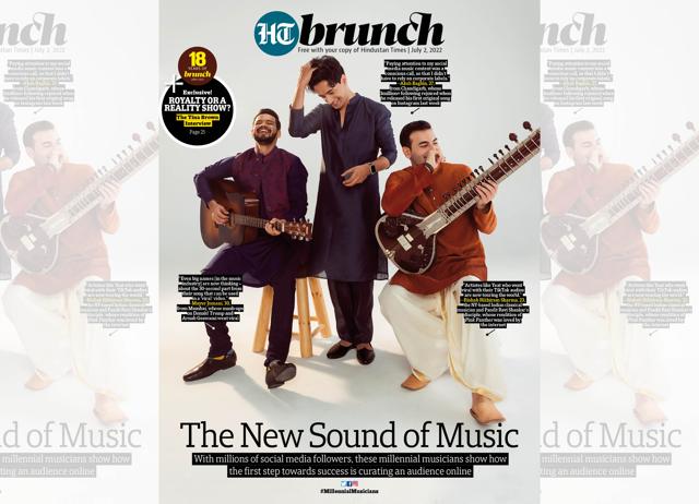 Rishab on the cover of HT Brunch in July 2022 (Vidushii Gupta) Rishab on the cover of HT Brunch in July 2022 (Vidushii Gupta)