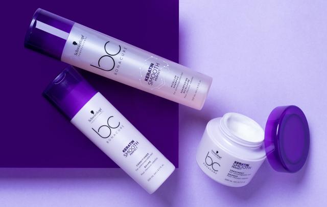 This nourishing, daily use, hair care range with Keratin includes a shampoo, conditioner and hair masque for unmanageable hair. (Bonacure by Schwarzkopf)