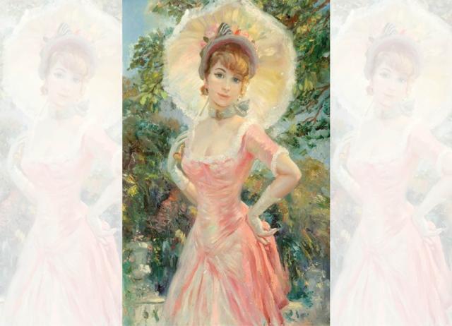 The Edwardian era’s contoured corsets have a rhythmic movement The Edwardian era’s contoured corsets have a rhythmic movement