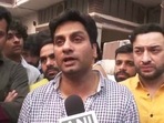 Manik Suri, son of slain Shiv Sena leader Sudhir Suri.