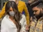 Priyanka Chopra travelled to Delhi late at night. Priyanka Chopra travelled to Delhi late at night.
