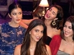 Ananya Panday, Suhana Khan, Navya Nanda and Shanaya Kapoor have been friends since almost 2 decades. Ananya Panday, Suhana Khan, Navya Nanda and Shanaya Kapoor have been friends since almost 2 decades.