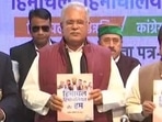 Congress releases manifesto for Himachal Pradesh assembly elections. (Screengrab)
