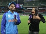 Suryakumar Yadav (left) Suryakumar Yadav (left)