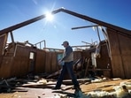 The National Weather Service had issued tornado warnings for parts of Texas, Oklahoma and Arkansas. (AP Photo/LM Otero) The National Weather Service had issued tornado warnings for parts of Texas, Oklahoma and Arkansas. (AP Photo/LM Otero)