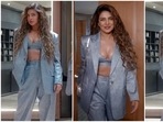 Desi Girl Priyanka Chopra serves a sultry boss babe look in a bralette and pantsuit set. (Instagram) Desi Girl Priyanka Chopra serves a sultry boss babe look in a bralette and pantsuit set. (Instagram)