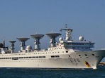 The Chinese satellite and ballistic missile tracking ship Yuan Wang 6 is at present south of Lombok Straits, which is over 3500 km away from Port Blair. The Chinese satellite and ballistic missile tracking ship Yuan Wang 6 is at present south of Lombok Straits, which is over 3500 km away from Port Blair.