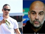 Zlatan Ibrahimovic; Pep Guardiola(AP) Zlatan Ibrahimovic; Pep Guardiola(AP)