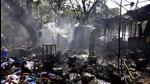 Mumbai, India - November 05, 2022: More than 10 shops gutted in fire at Fashion Street, a roadside apparel market near Churchgate, in Mumbai, India, on Saturday, November 05, 2022. (Photo by Anshuman Poyrekar/ Hindustan Times) (Anshuman Poyrekar/HT PHOTO) Mumbai, India - November 05, 2022: More than 10 shops gutted in fire at Fashion Street, a roadside apparel market near Churchgate, in Mumbai, India, on Saturday, November 05, 2022. (Photo by Anshuman Poyrekar/ Hindustan Times) (Anshuman Poyrekar/HT PHOTO)