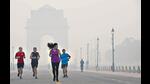 AQI levels in Delhi-NCR breach the 400 mark making air quality dip to ‘severe’ category. This has made walking, cycling, and other physical activities difficult in the open areas. (Photo: Arvind Yadav (photo for representation purpose only)) AQI levels in Delhi-NCR breach the 400 mark making air quality dip to ‘severe’ category. This has made walking, cycling, and other physical activities difficult in the open areas. (Photo: Arvind Yadav (photo for representation purpose only))