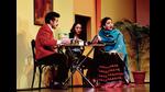 A scene from the play, Mera Pati Salman Khan, which is a farcical comedy by Delhi-based Navras Natya Sansthan. A scene from the play, Mera Pati Salman Khan, which is a farcical comedy by Delhi-based Navras Natya Sansthan.