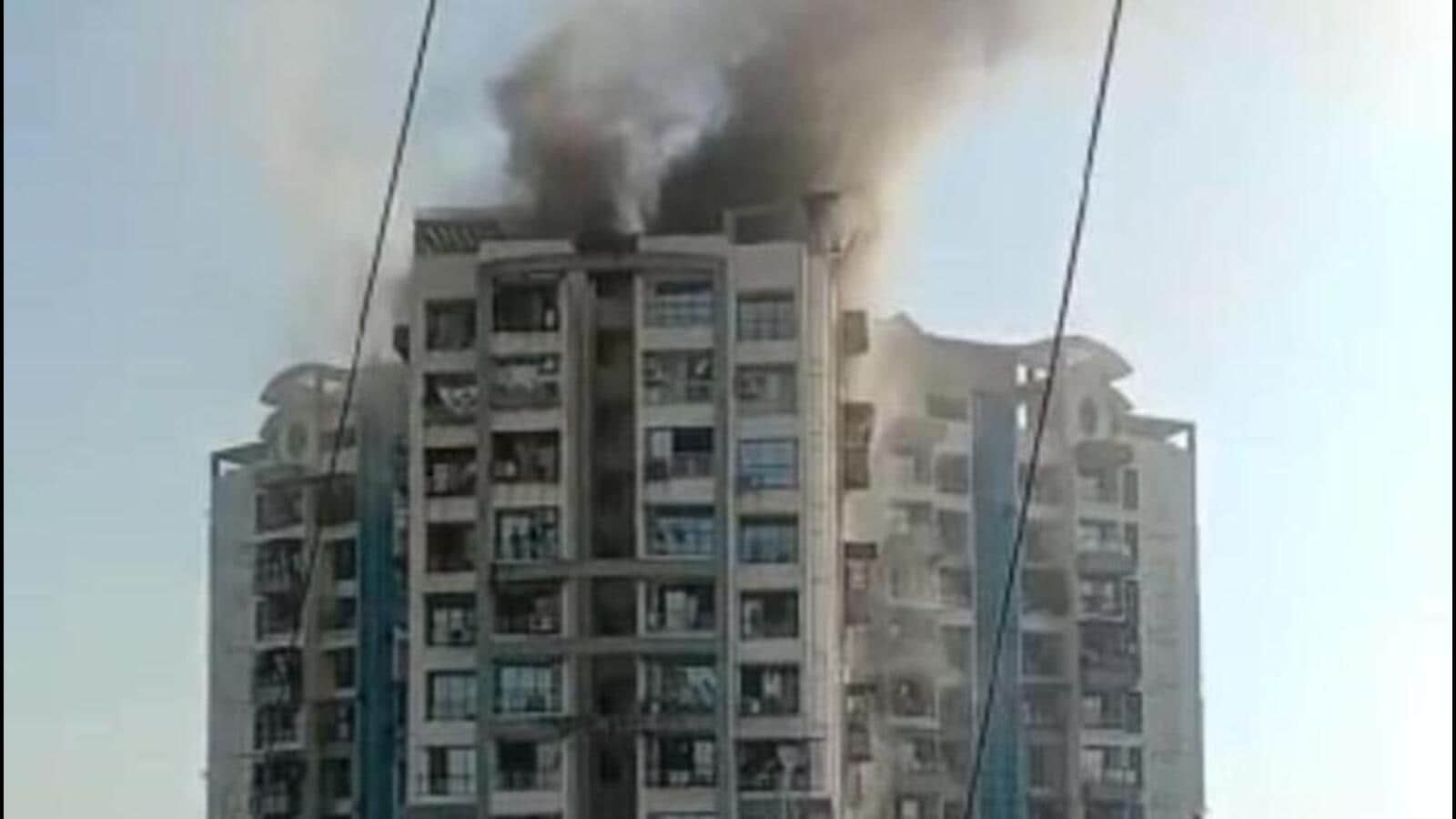 Fire in 15-storey building in Mumbai; Residents evacuated | Mumbai news ...