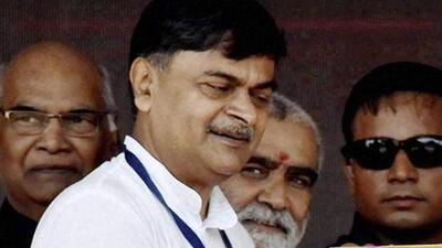 Union minister and BJP MP from Ara, RK Singh, visited the victim’s family on Saturday. (PTI)