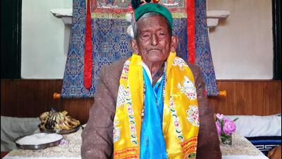 India’s first voter Shyam Saran Negi died at 105 at his native village in Kalpa in Kinnaur district of Himachal Pradesh on Saturday. (HT file photo) India’s first voter Shyam Saran Negi died at 105 at his native village in Kalpa in Kinnaur district of Himachal Pradesh on Saturday. (HT file photo)