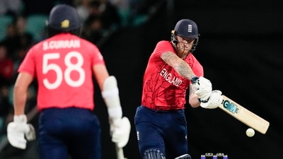Stokes came in after the opening partnership ended in place of the injured Dawid Malan (AP) Stokes came in after the opening partnership ended in place of the injured Dawid Malan (AP)