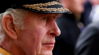 King Charles III: Britain's King Charles attends the state funeral and burial of Britain's Queen Elizabeth, in London, Britain. (Reuters)