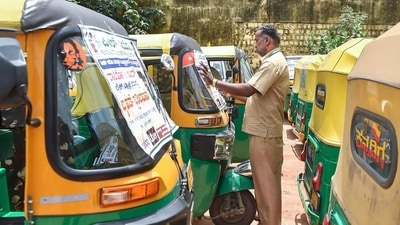 Bengaluru: Officer who was responsible for auto fare slash transferred.