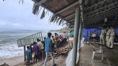 Goa’s Curlies restaurant. (PTI) Goa’s Curlies restaurant. (PTI)
