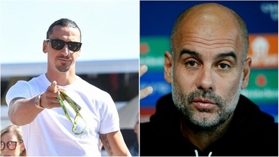 Zlatan Ibrahimovic; Pep Guardiola (AP) Zlatan Ibrahimovic; Pep Guardiola (AP)