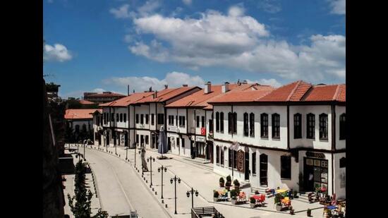 Ankara’s Old Quarter is home to bustling shops, cafes and historical buildings