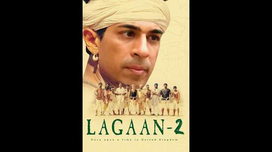 Sunak in the garb of our actor Aamir Khan in the film ‘Lagaan’ where the British officer is challenged in a cricket match to ward off the ‘lagaan’ (agricultural tax). Needless to say life often imitates art and if the victory in reel life was ours, it is bound to be ours in real life too. (SOURCE: SOCIAL MEDIA)