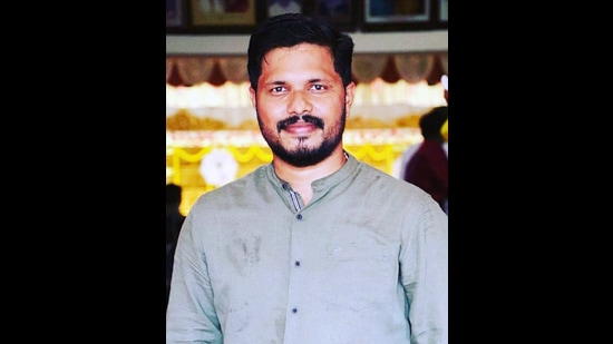 On July 26, three people came in a vehicle and hacked Praveen Nettaru to death outside his chicken shop off the Puttur-Sullia Road at Bellare in Mangaluru. (Arun Kumar Rao)