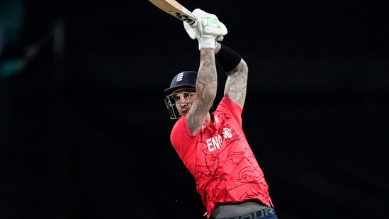 England were off the a flier in the chase with Alex Hales smashing 47 runs in 30 balls(AP)