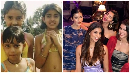 Ananya Panday, Suhana Khan, Navya Nanda and Shanaya Kapoor have been friends since almost 2 decades. 