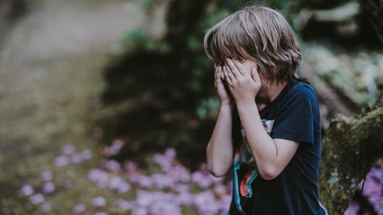 Excessively rubbing eyes: This may indicate your child is experiencing eye fatigue or strain. This could be a sign of many types of vision problems and conditions, including allergic conjunctivitis.(Unsplash)