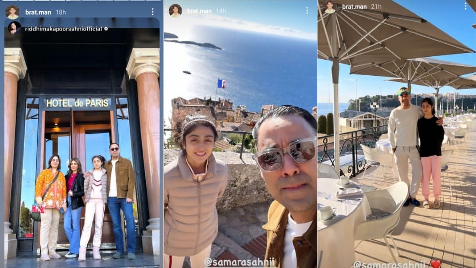 Bharat Sahni shared photos from their family trip in Europe.