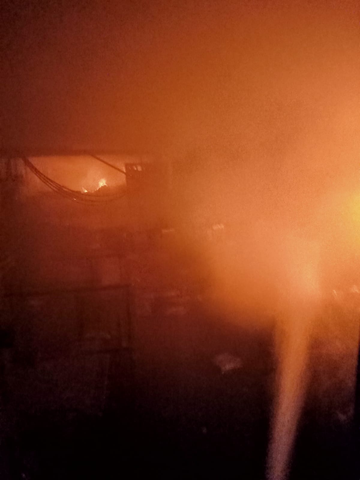 This is the second incident of fire in Narela this week. (Sourced)