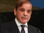 Pakistan: Pakistan Prime Minister Shehbaz Sharif is seen. Pakistan: Pakistan Prime Minister Shehbaz Sharif is seen.