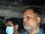 Delhi prison minister Satyendar Jain. (ANI file) Delhi prison minister Satyendar Jain. (ANI file)