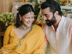 Alia Bhatt and Ranbir Kapoor at the actor's baby shower earlier in October. Alia Bhatt and Ranbir Kapoor at the actor's baby shower earlier in October.