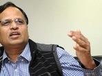Satyendar Jain. (Hindustan Times) Satyendar Jain. (Hindustan Times)