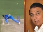 Suryakumar Yadav hits a six; Sunil Gavaskar Suryakumar Yadav hits a six; Sunil Gavaskar