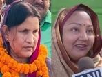 Kusum Devi of BJP and Neelam Devi of RJD. (ANI) Kusum Devi of BJP and Neelam Devi of RJD. (ANI)
