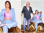Boss Lady Kareena Kapoor Khan stuns in a pantsuit and sports bra. (Instagram) Boss Lady Kareena Kapoor Khan stuns in a pantsuit and sports bra. (Instagram)