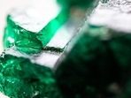 The image shared by Guinness World Records shows the world's largest uncut emerald.(Guinness World Records) The image shared by Guinness World Records shows the world's largest uncut emerald.(Guinness World Records)