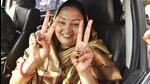 In Mokama, don-turned-politician Anant Singh’s wife Neelam Devi won against Sonam Devi, wife of another strongman, Lalan Singh. (PTI) In Mokama, don-turned-politician Anant Singh’s wife Neelam Devi won against Sonam Devi, wife of another strongman, Lalan Singh. (PTI)