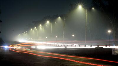 The thick layer of smog which had enveloped Punjab was also dispersed by strong winds. (ANI) The thick layer of smog which had enveloped Punjab was also dispersed by strong winds. (ANI)