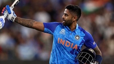 India's Suryakumar Yadav