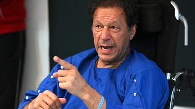 Imran Khan: Pakistan's former prime minister Imran Khan is seen. (AFP)