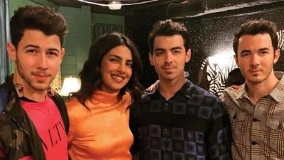 Priyanka Chopra and Nick Jonas wished Kevin Jonas on his 35th birthday.