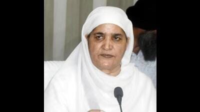 The party has given her a chance for the second time, for which a decision was taken at a meeting of the disciplinary committee. (HT file photo) The party has given her a chance for the second time, for which a decision was taken at a meeting of the disciplinary committee. (HT file photo)