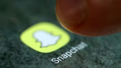 Amazon  used Snap's self-service creation tools in Lens Web Builder to create the AR purchasing experience on Snapchat. (REUTERS)